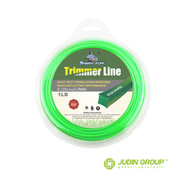 3.0mm / 120 trimmer line Square Green 1lb Blister