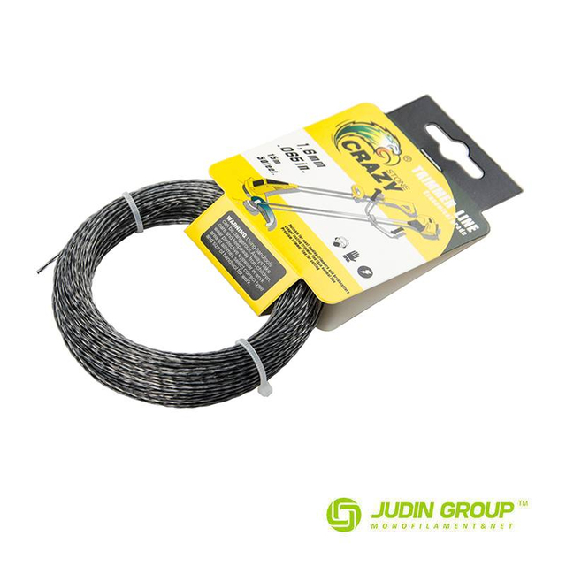 1.6mm / 065 trimmer line Dual Power Twist Dark 15m Card head