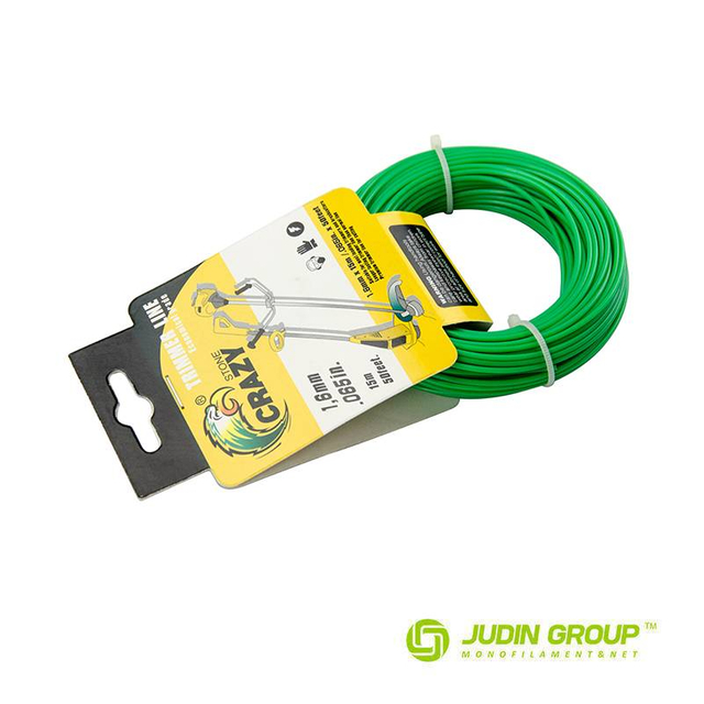 1.6mm / 065 Trimmer Line Round Green 15m Card Head