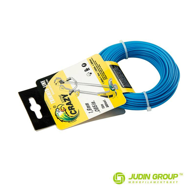 1.6mm / 065 trimmer line Round Blue 15m Card head