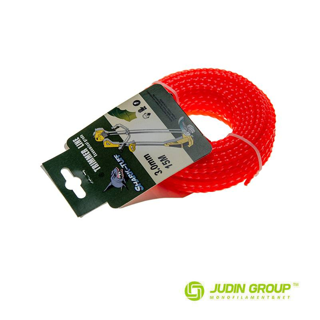 3.0mm / 120 trimmer line Twsit Red 15m Card head