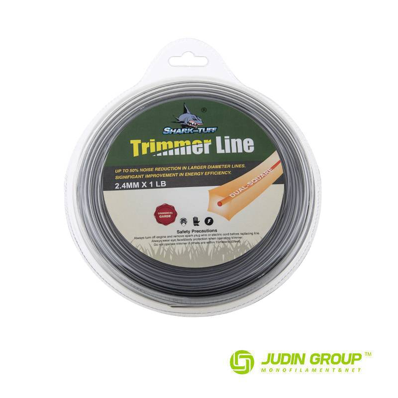 2.4mm / 095 trimmer line Dual Power Square 1lb Blister