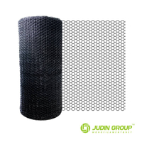 4.0 inch-Plastic mesh fencing-floating fence-Black-Super large mesh-3.0mm