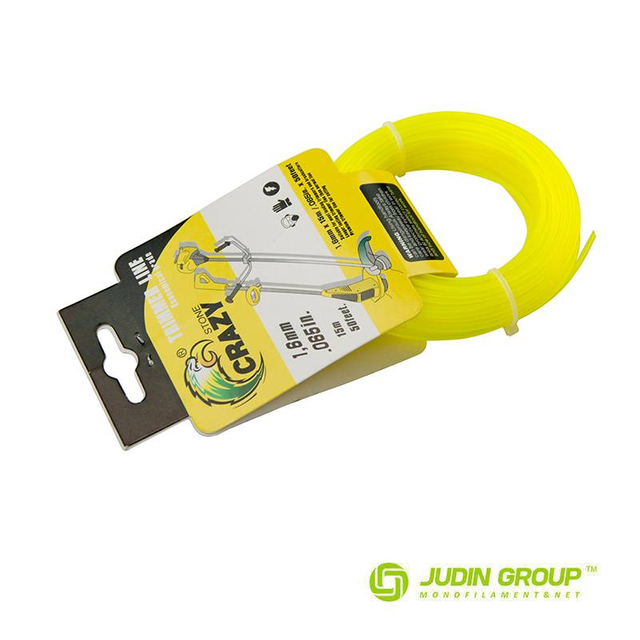 1.6mm / 065 trimmer line Round Yellowish 15m Card head