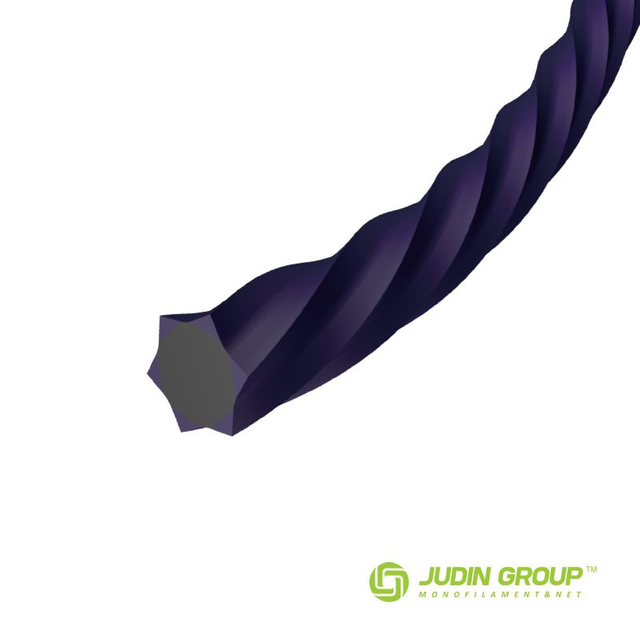 3.0mm / 120 trimmer line Star Spiral Purple 1lb Blister