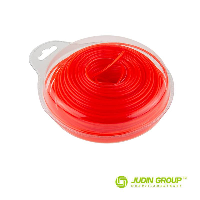 2.4mm / 095 trimmer line Round Red 1/2lb Blister