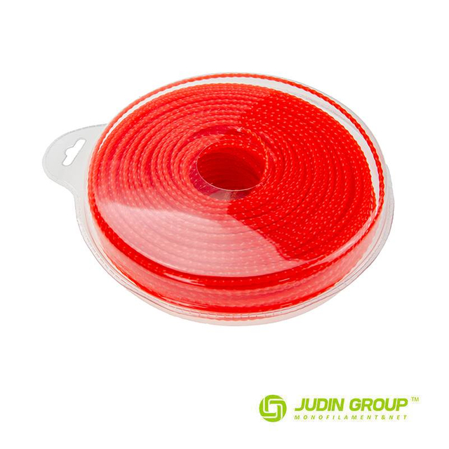 3.0mm / 120 trimmer line Twsit Red 1lb Blister