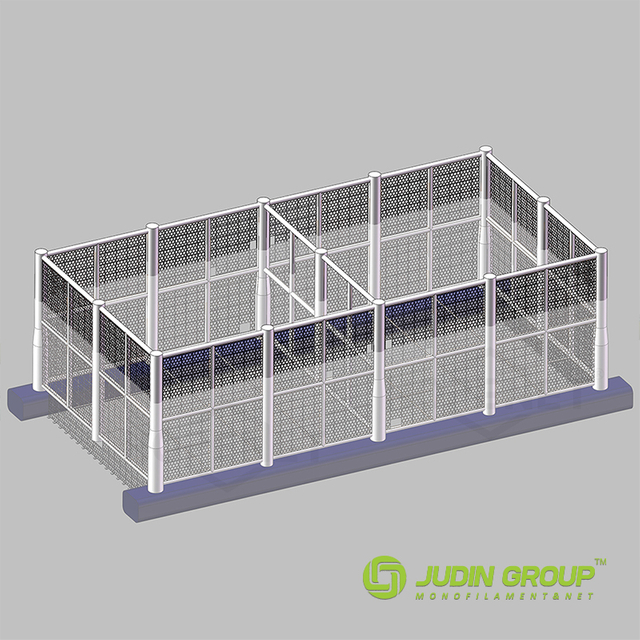 4.0 inch-Aquaculture nets-salmon net pens-Super large mesh-3.0mm