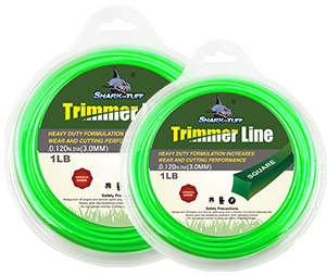 Judin-3.0mm - 120 trimmer line Square Green 1lb Blister