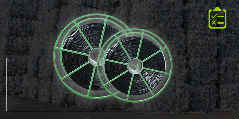 RDF SRF Plastic Baling Wire Product Qualified Standard