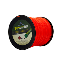 2.4mm / 095 trimmer line Round Red 5lb Spool