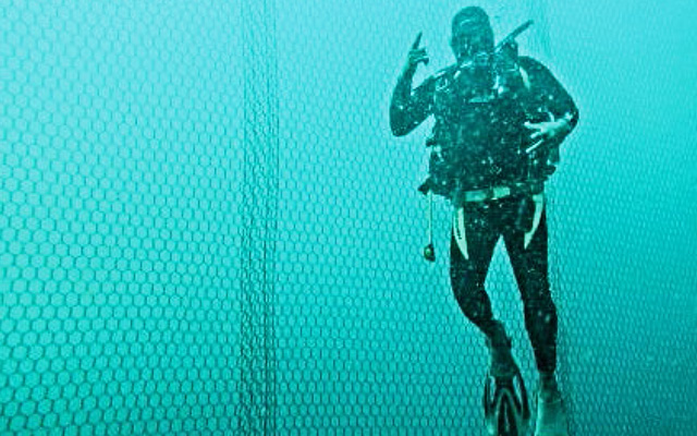 Aquaculture Nets-HopeNet-Underwater display