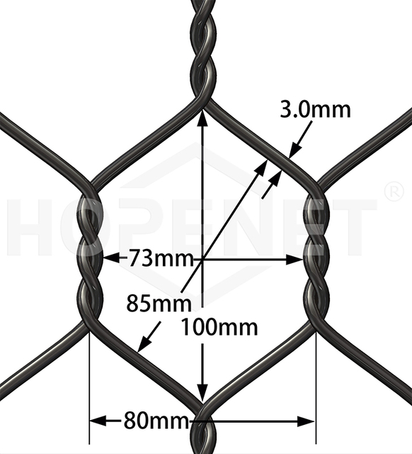 Aquaculture Nets-HopeNet-Detail Picture-Super large Mesh-Φ3mm