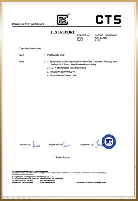 Certificate-ROHS-4